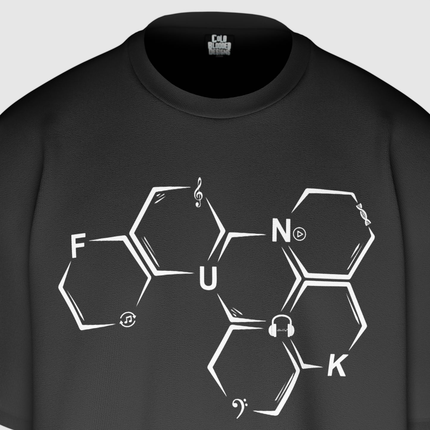 Funk Molecule - White print