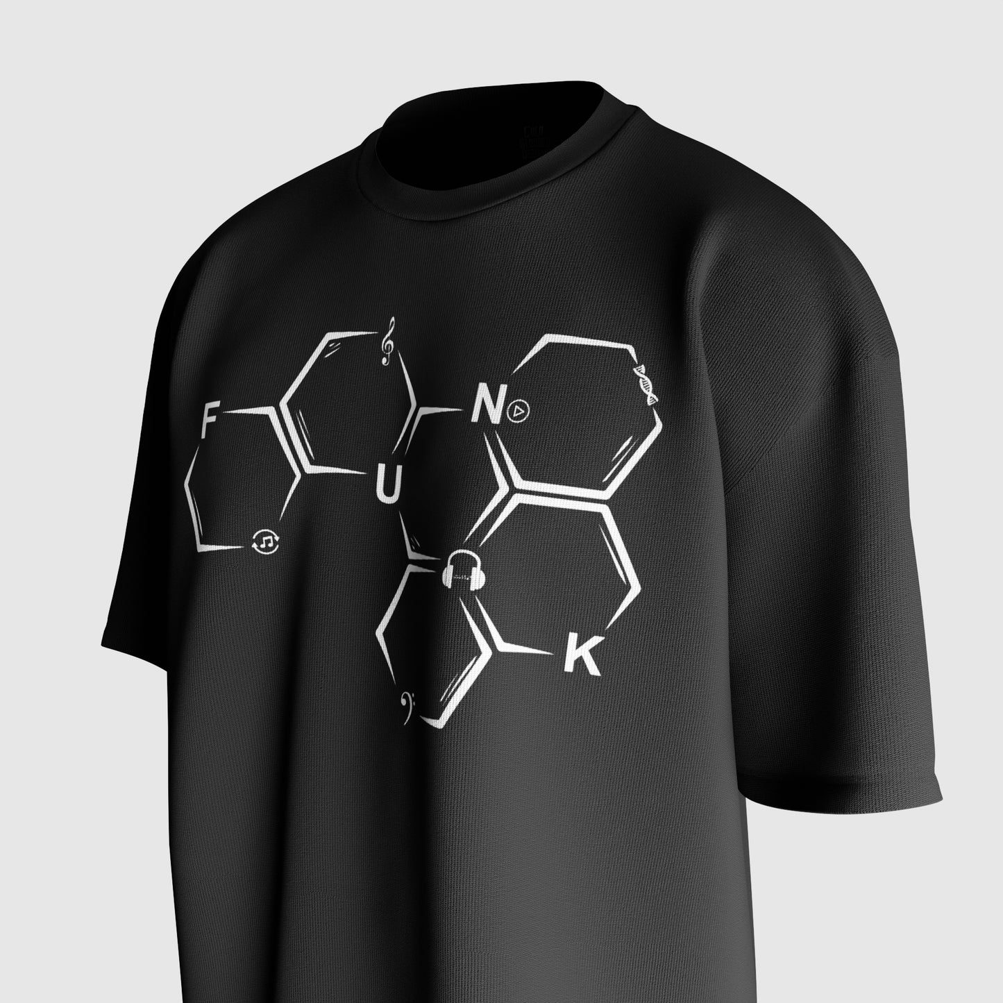 Funk Molecule - White print